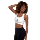 El Chapo Logo WHT OUT Padded Sports Bra