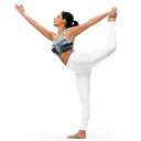 ABS MTM 1 WHT Padded Sports Bra