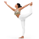 AIFFIA Motherland 1 WHT Sports Bra