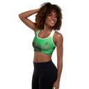ABS Green Mic 1 /w WHT Sports Bra