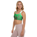 ABS Green Mic 1 /w WHT Sports Bra