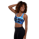 AIFFIA BLDG 1 WHT Padded Sports Bra