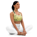 B&G Afghan Wire 1 WHT Padded Sports Bra