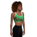 ABS Green Mic 1 /w WHT Sports Bra