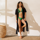 ABS Green Mic 1 string bikini