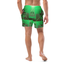 ABS Green Mic 1 Swim Trunks