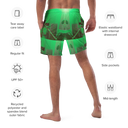 ABS Green Mic 1 Swim Trunks