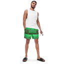 ABS Green Mic 1 Swim Trunks