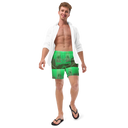 ABS Green Mic 1 Swim Trunks