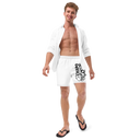 El Chapo Logo WHT OUT Swim Trunks