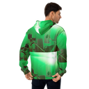 ABS Green Mic 1 BLK Men's Hoodie