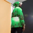 ABS Green Mic 1 WHT Men's Hoodie