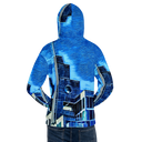 AIFFIA BLDG WHT Men's Hoodie