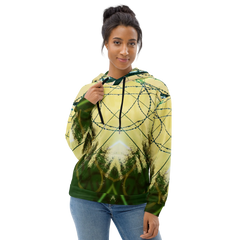 B&G Afghan Wire 1 BLK Women's Hoodie