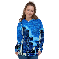 AIFFIA BLDG 1 WHT Women's Hoodie