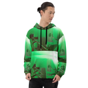 ABS Green Mic 1 BLK Men's Hoodie