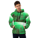 ABS Green Mic 1 BLK Men's Hoodie