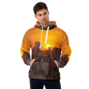 El Chapo Sunset Brunch WHT Men's Hoodie