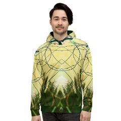 B&G Afghan Wire 1 BLK Men's Hoodie