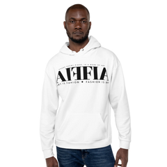 AIFFIA Logo WHT Out Men Hoodie