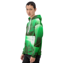 ABS Green Mic 1 WHT Men's Hoodie