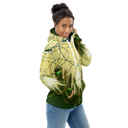 B&G Afghan Wire 1 WHT Women's Hoodie