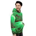 ABS Green Mic 1 WHT Men's Hoodie