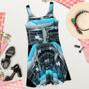 ABS MTM 1 BLK Women's Skater Dress