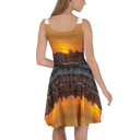 El Chapo Sunset Brunch 1 WHT Women's Skater Dress