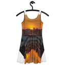 El Chapo Sunset Brunch 1 WHT Women's Skater Dress