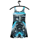 ABS MTM 1 BLK Women's Skater Dress