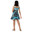 ABS MTM 1 BLK Women's Skater Dress