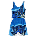 AIFFIA BLDG 1 WHT Women's Skater Dress