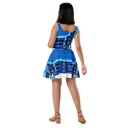 AIFFIA BLDG 1 WHT Women's Skater Dress