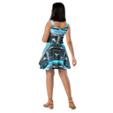 ABS MTM 1 WHT Women's Skater Dress