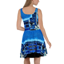 AIFFIA BLDG 1 BLK Women's Skater Dress