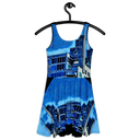 AIFFIA BLDG 1 BLK Women's Skater Dress