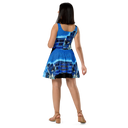 AIFFIA BLDG 1 BLK Women's Skater Dress