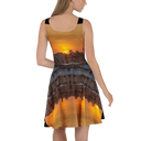 El Chapo Sunset Brunch 1 BLK Women's Skater Dress