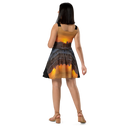 El Chapo Sunset Brunch 1 BLK Women's Skater Dress