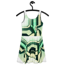 AIFFIA Poka 1 WHT Women's Skater Dress