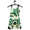 AIFFIA Poka 1 BLK Women's Skater Dress