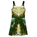 B&G Afghan Wire 1 BLK Women's Skater Dress