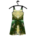 B&G Afghan Wire 1 BLK Women's Skater Dress