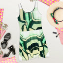 AIFFIA Poka 1 WHT Women's Skater Dress