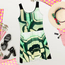 AIFFIA Poka 1 BLK Women's Skater Dress