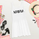AIFFIA Logo WHT OUT Women's Skater Dress