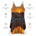 El Chapo Sunset Brunch 1 WHT Women's Skater Dress