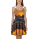 El Chapo Sunset Brunch 1 WHT Women's Skater Dress
