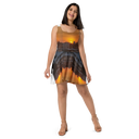 El Chapo Sunset Brunch 1 WHT Women's Skater Dress